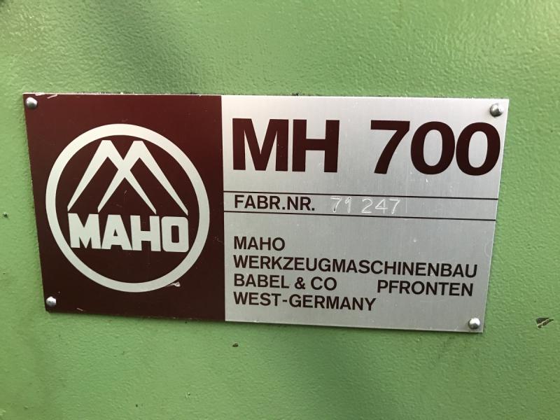 Univ. Werkzeugfräsmaschine, Fräsmaschine mit Handrädern und Digitalanzeige HEIDENHAIN