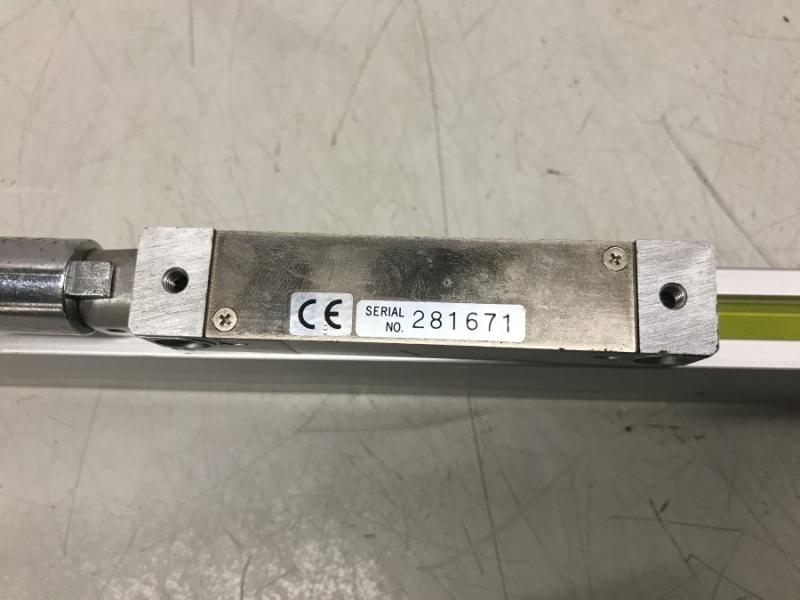 Glasmaßstab, inkrementales Längenmesssystem, Linear Scale, Maßstab mit Glaslineal für Positionsanzeige