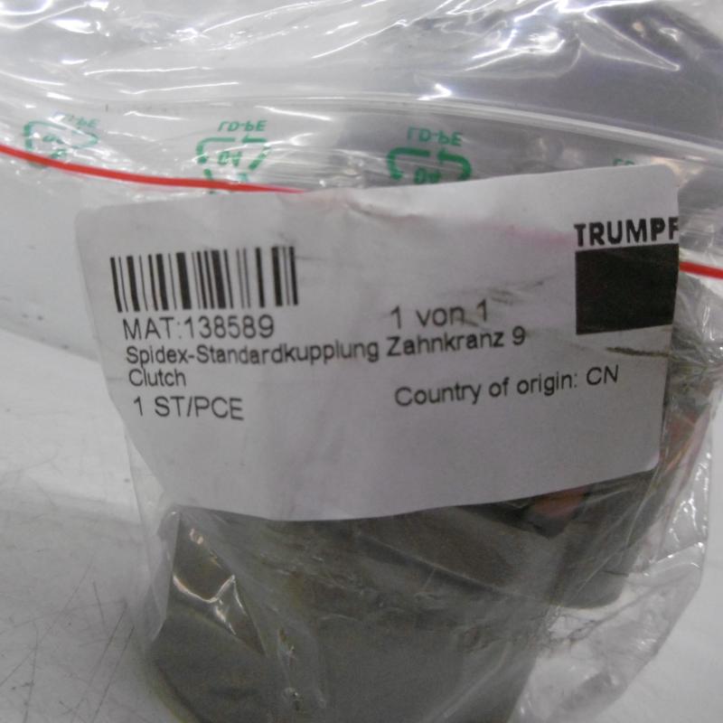 ES Hydraulikpumpe für TRUMPF TC 500 R, Trumpf Original Ersatzteil-Set Nr. 1737140,  Doppelpumpe Innenzahnrad mit Hydraulikschläuchen und Spidex Kupplung