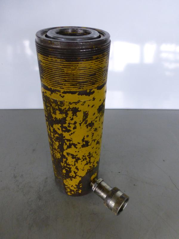 Einfachwirkender Hydraulikzylinder mit Federrückzug, Hydraulikstempel, Lukaszylinder, Maschinenheber