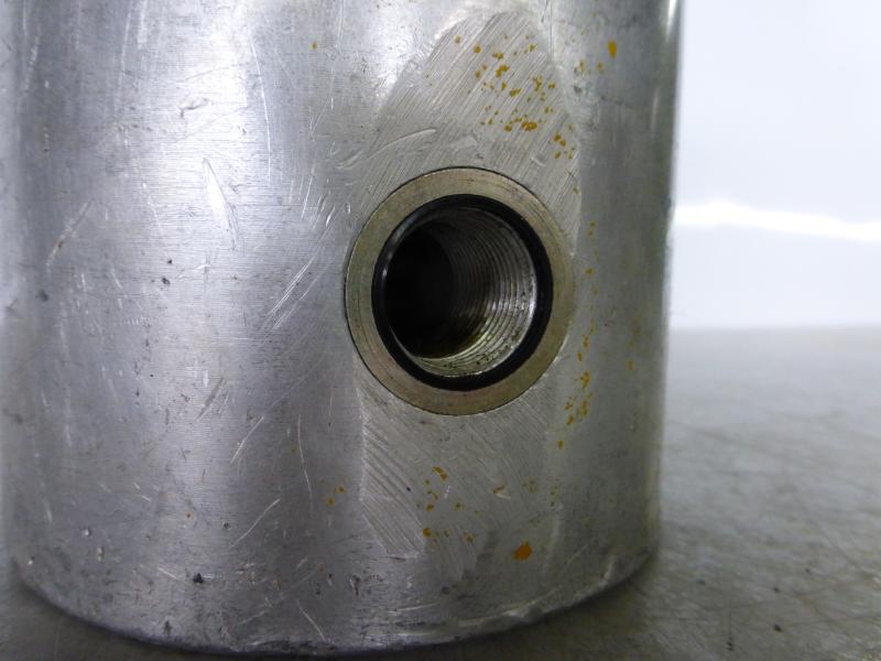 Einfachwirkender Leichtmetallzylinder mit Federrückzug, Hydraulikstempel, Hydraulikzylinder, Lukaszylinder, Maschinenheber