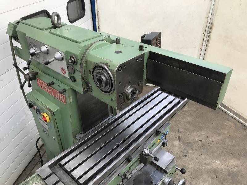 Universal Fräsmaschine, Konsolfräsmaschine mit Digitalanzeige HEIDENHAIN