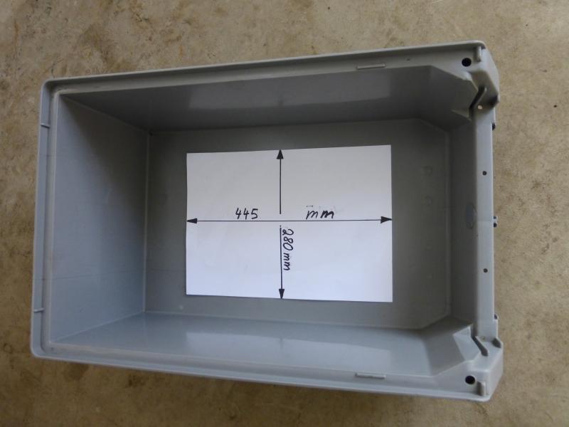 20 Stück Sichtlagerkästen, Lagerkästen, Lagerbehälter, sehr stabil aus Polypropylen
