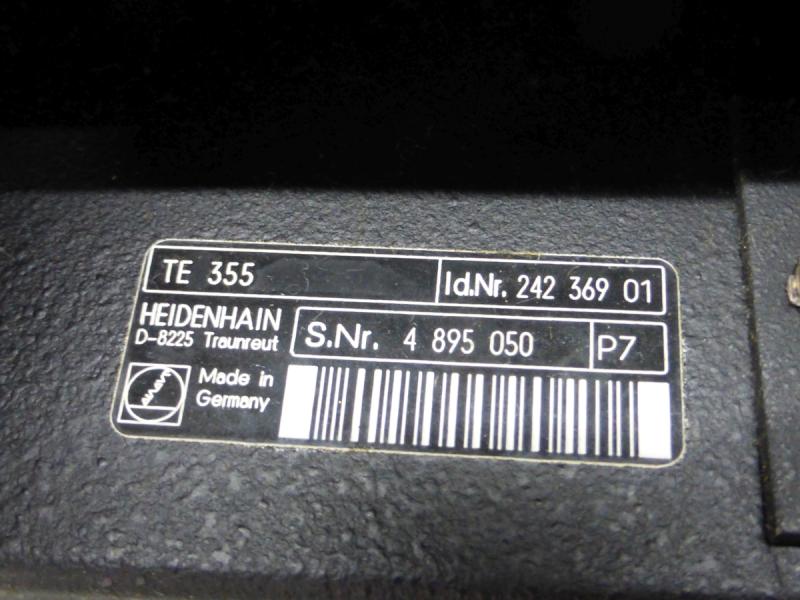 Tastatur, Bedienfeld, Bedienpult, Maschinensteuertafel für TNC 355 / 360 Typ TE 355, Schulungstastatur ohne Potis und ohne grüne Taste für Zyklus Start