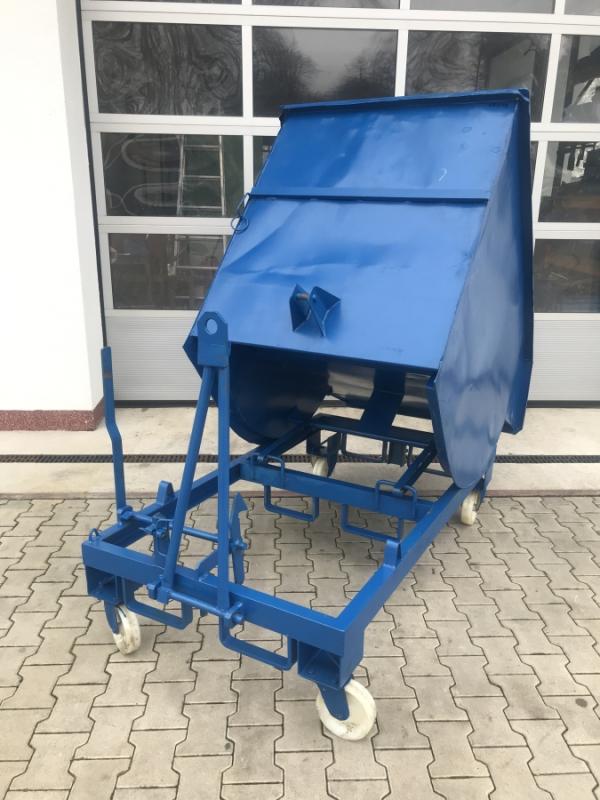 Kippbehälter, Kippcontainer für Gabelstapler , Spänekübel - Schüttkübel - Klappbehälter