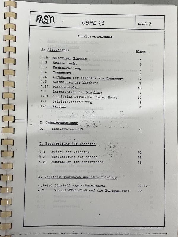 Betriebsanleitung für Universal Bördelmaschine, Border