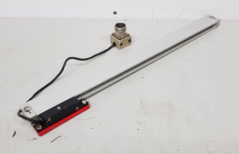 Glasmaßstab, inkrementales Längenmesssystem, Linear Scale, Maßstab mit Glaslineal für Positionsanzeige