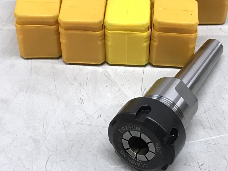 Spannzangenfutter MK2, Spannzangensatz mit Spannzangeaufnahme ER25 Spannzangenfutter MK2, Spannzangensatz mit Spannzangeaufnahme ER25