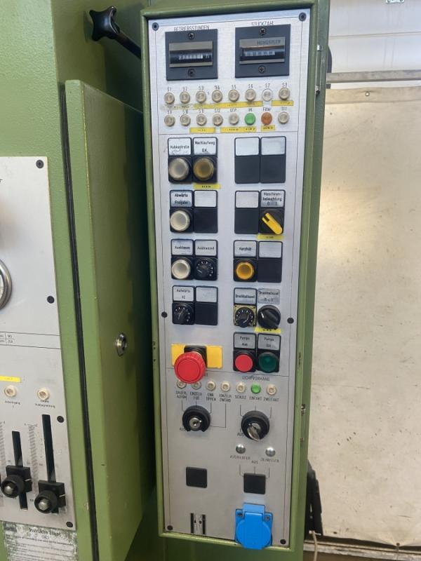 Doppelständer - Hydraulikpresse mit verstellbaren Festanschlag