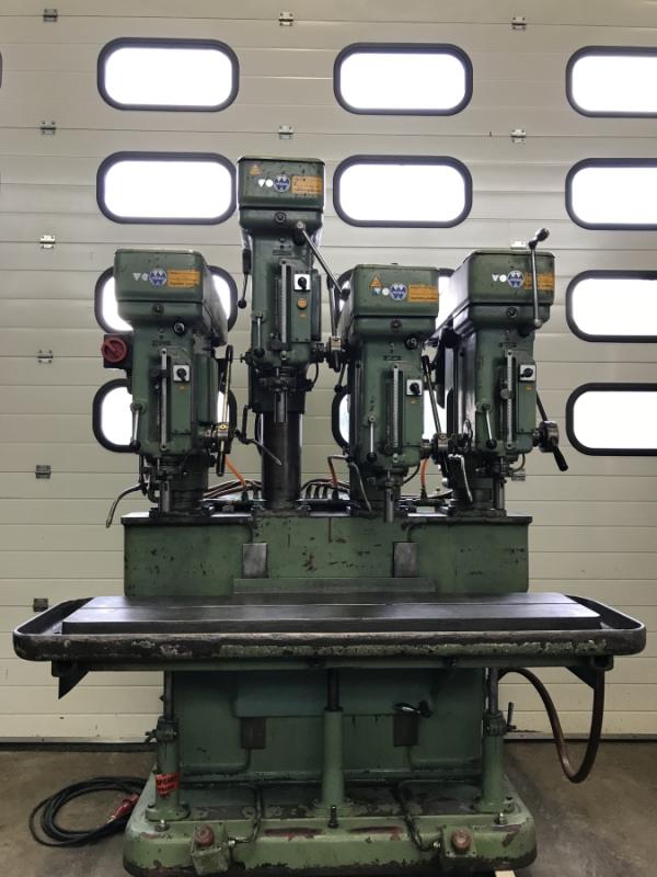 Reihenbohrmaschine mit 4 Stationen MK2