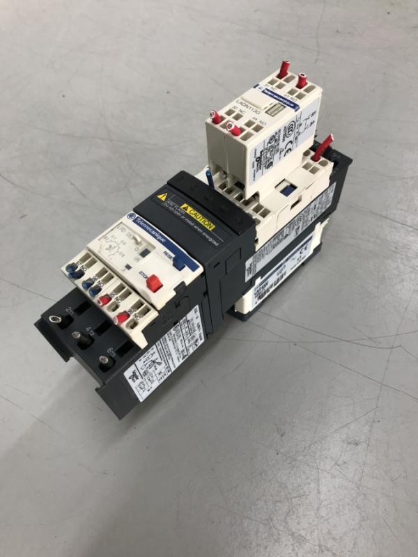 Leistungsschütz, Lastschütz, Luftschütz, Schütz, Leistungsschalter, Motorschütz mit Motorschutzrelais 0,63 - 1 A