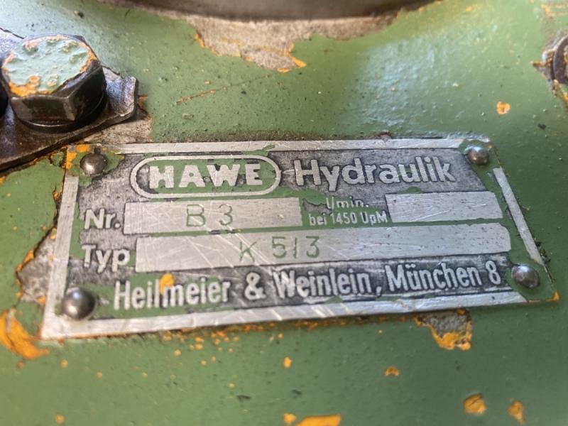 Hydr. Werkstattpresse, Räumpresse, Nutenräumpresse