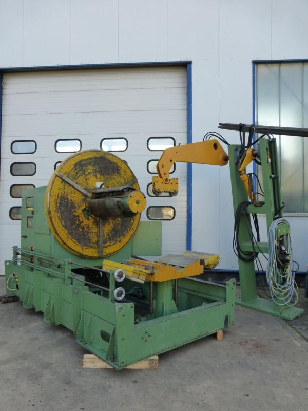 Bandanlage - Abwickelhaspel und Richtmaschine