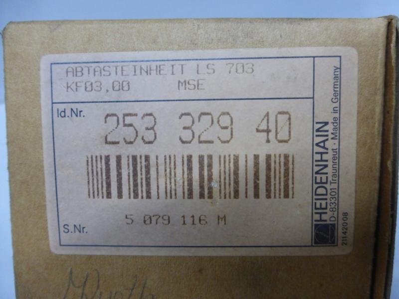 Messkopf / Abtastkopf / Abtasteinheit für Glasmaßstab, inkrementales Längenmesssystem,  Linear Scale für HEIDENHEIN LS 703