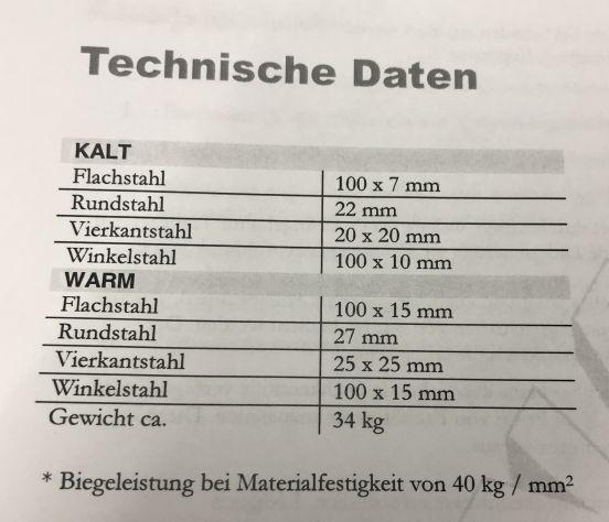 Winkelbieger, Universal Biegegerät, Exzenter-Winkelbieger