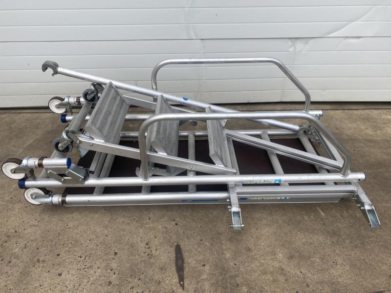 Mobile Montageplattform, Workmaster, Podestleiter, Plattformtreppe 