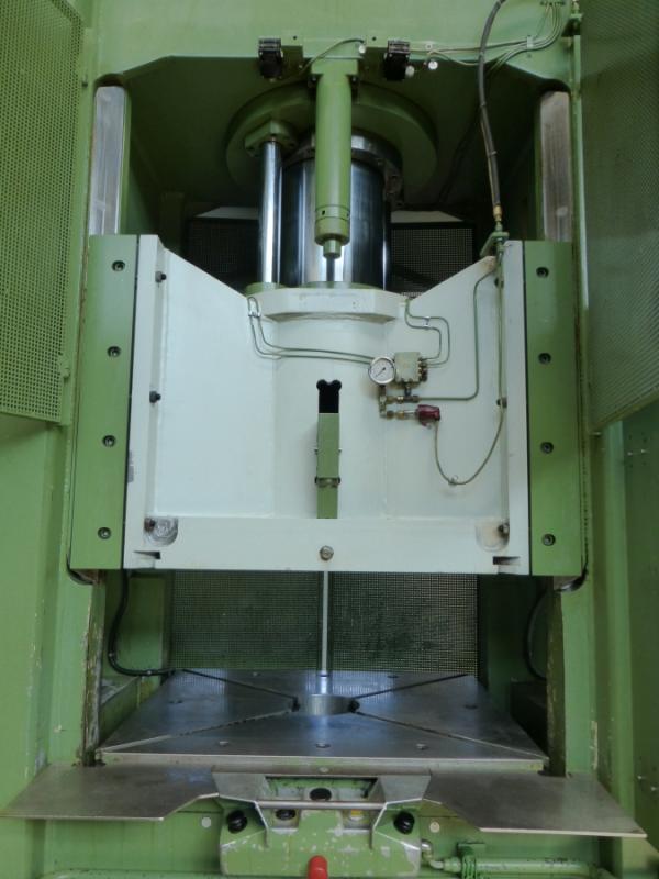 Doppelständer - Hydraulikpresse mit Ziehkissen, Hydraulische Ziehpresse