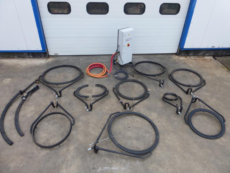 Flammerwärmungsgerät, Ringbrenner zum Erwärmen mit Ringdüsen, 10 Stück von Ø 310 mm bis Ø 990 mm