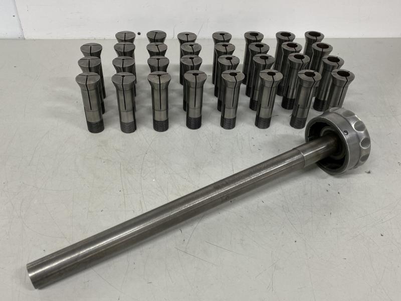 Spannzangensatz mit 31 Stück Zugspannzangen, Zug-Spannzangen mit Zugrohr