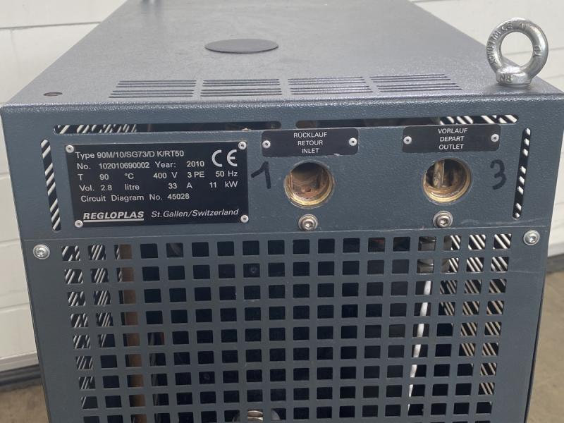Universal Temperiergerät mit Elektroheizung und Anschlüssen für Fremdkühlung