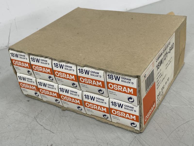 10 Stück Leuchtstoff Lampe, Birne, Glühbirne, Leuchtmittel, Leuchtstofflampe, Energiesparlampe