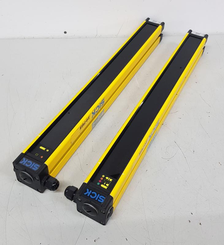 Mehrstrahl- Sicherheits- Lichtschranke, Lichtvorhang, Fingerschutz, Sender und Empfänger