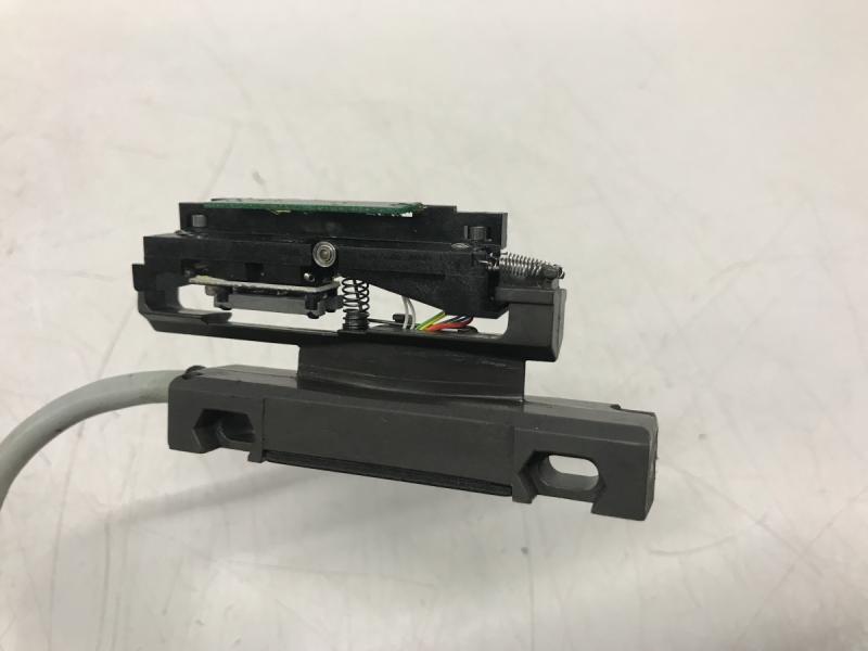 Abtasteinheit, Abtastkopf für Glasmaßstab Heidenhain LS 403, inkrementales Längenmesssystem, Linear Scale Abtasteinheit, Abtastkopf für Glasmaßstab Heidenhain LS 403, inkrementales Längenmesssystem, Linear Scale