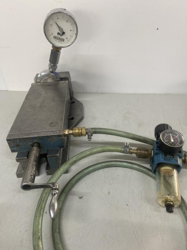 Hydro-Pneumatischer Maschinenschraubstock, Pneumatik Spannstock
