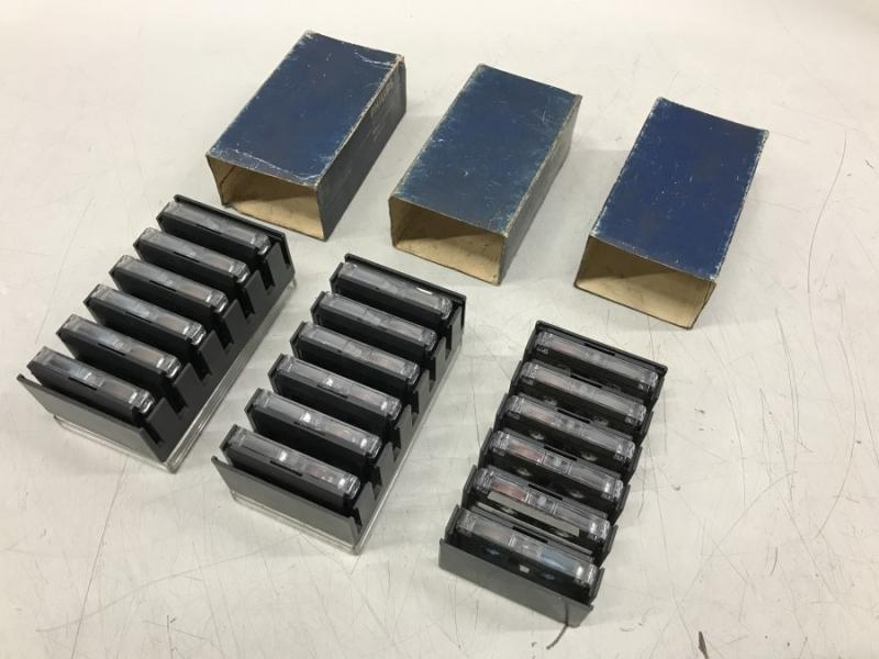 18 Stück Mini Kassette, Mini Cassettes 30 min. für Camcorder oder Datensicherung