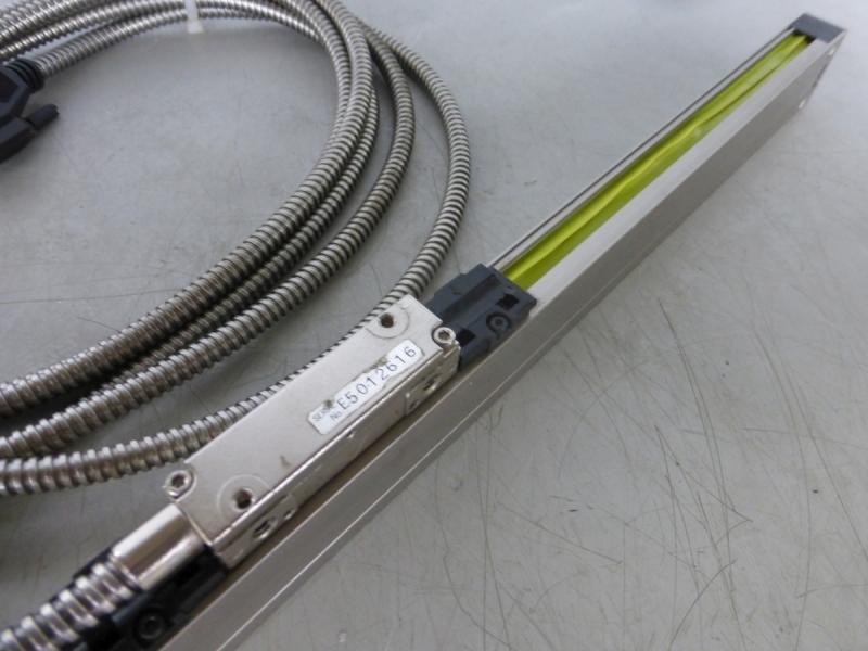 Absolutes Induktives Messsystem, Glasmaßstab, inkrementales Längenmesssystem, Linear Scale, Maßstab mit Glaslineal für Positionsanzeige