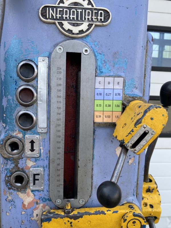 Kastenständerbohrmaschine, Getriebebohrmaschine