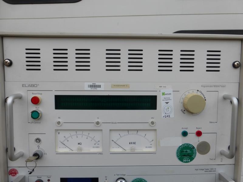 Prüfpult, Prüfstation, Messstation, Prüfgerät, Messgerät, Tester für HV, PE, IS Messung