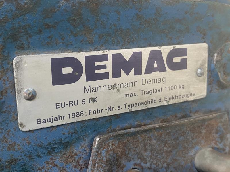 E-Kettenzug, Elektro Hubwerk, Kran 500 kg mit Katzfahrwerk