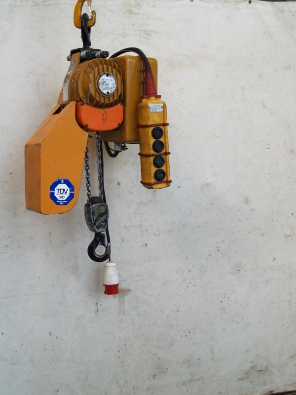 E-Kettenzug, Elektro Hubwerk, Kran