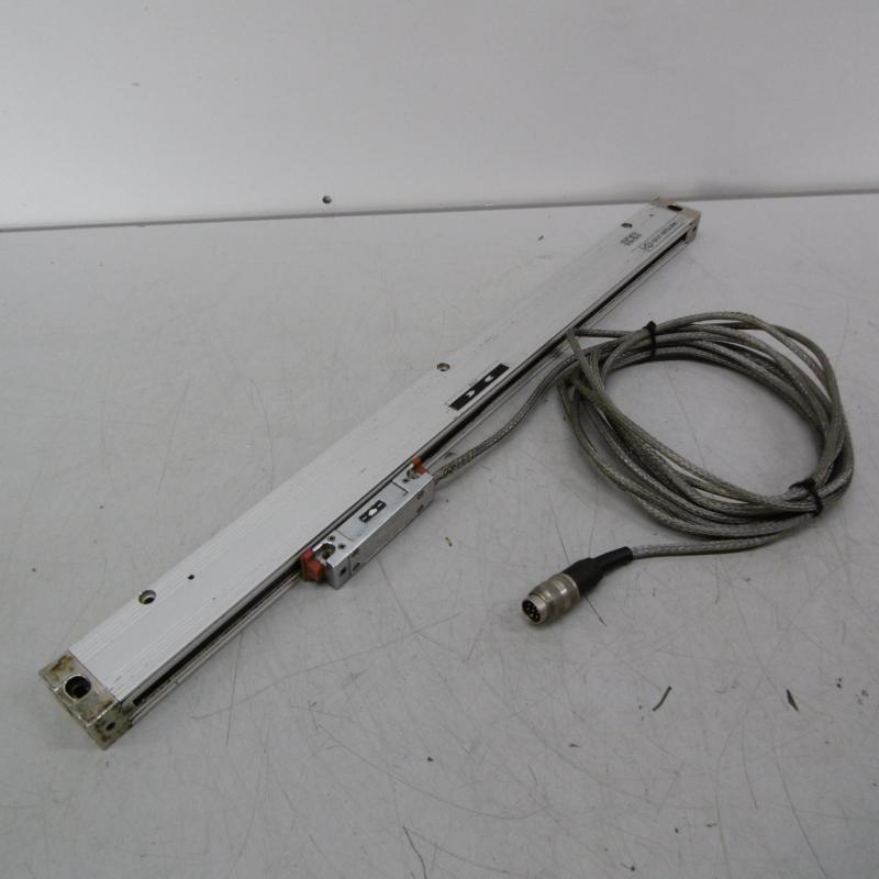 Glasmaßstab, inkrementales Längenmesssystem, Linear Scale, Linear Encoder, Maßstab mit Glaslineal für Positionsanzeige