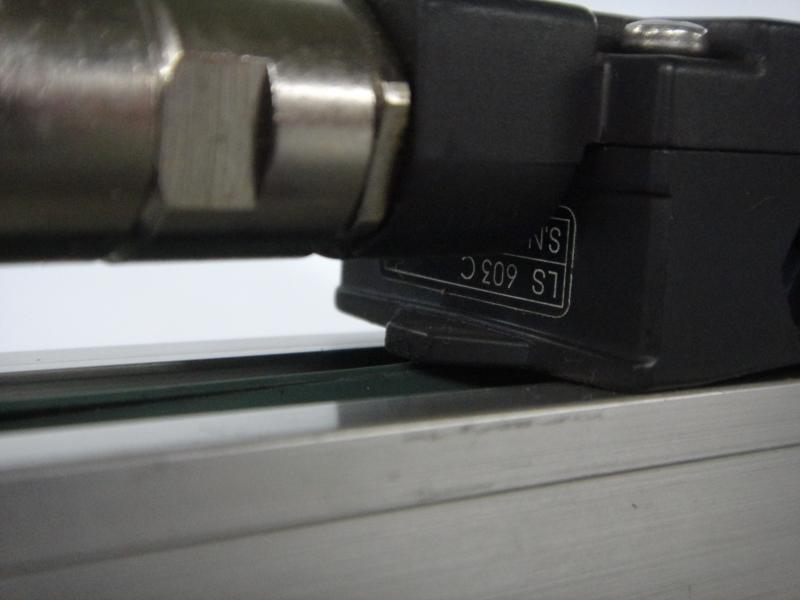 Glasmaßstab, inkrementales Längenmesssystem, Linear Scale, Maßstab mit Glaslineal für Positionsanzeige