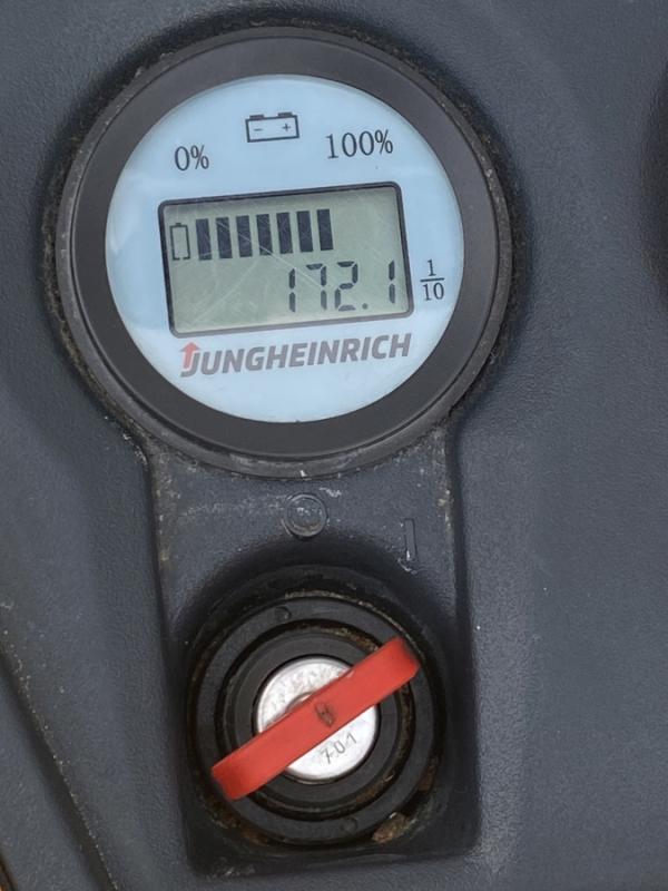 Elektro - Gehstapler, Deichselstapler + Neue Batterie, Traglast 1000 kg, Hubhöhe 2500 mm
