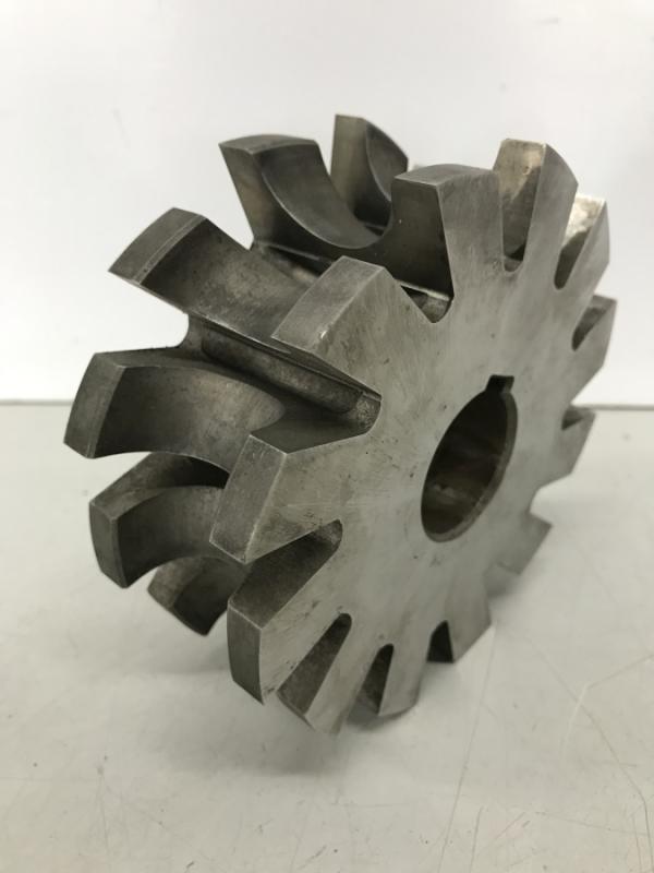 HSS-Halbrundfräser-Profilfräser Konkav-Scheibenfräser, Radiusfräser Halbkreisfräser HSS-ECo (2,6 kg)