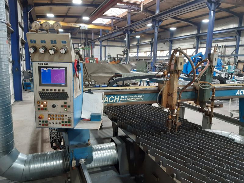 CNC Brennschneidanlage, Brennschneidmaschine 2500 x 6000 mm, mit Steuerung NBS 400