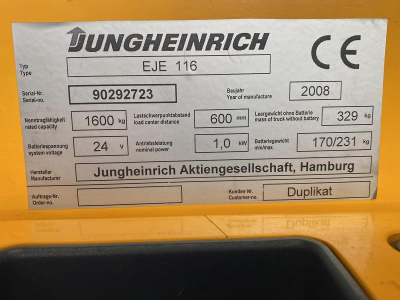 Elektro-Gehstapler, Niederflurhubwagen, Ameise, Deichselstapler