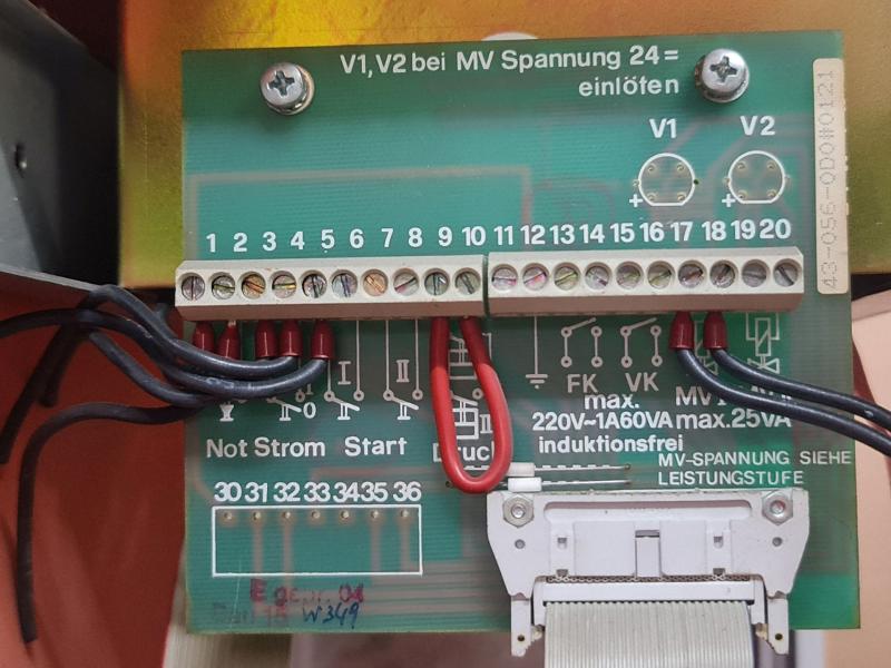 Schweißsteuerung mit Thyristor- Leistungsteil für Punktschweißmaschinen DALEX, ARO, OERLIKON etc.