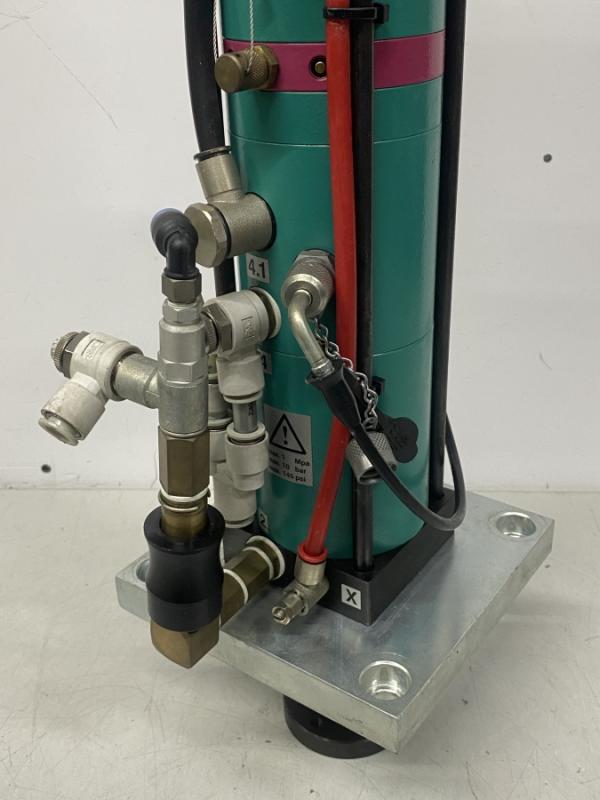 Kraftpaket, Pneumohydraulischer Zylinder, Hydro-Pneumatikpresse
