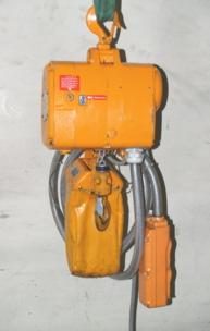 E-Kettenzug, Elektro Hubwerk, Kran 125 kg mit Feinhub