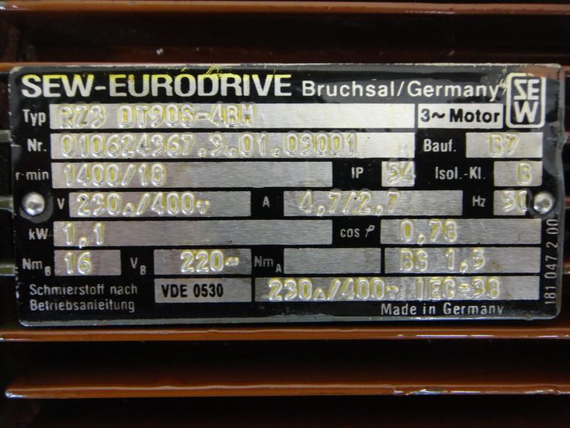 Getriebemotor mit Bremse