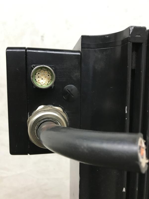 Synchron- Servomotor mit Haltebremse und Getriebe, Getriebemotor, Elektromotor, Winkelgetriebemotor