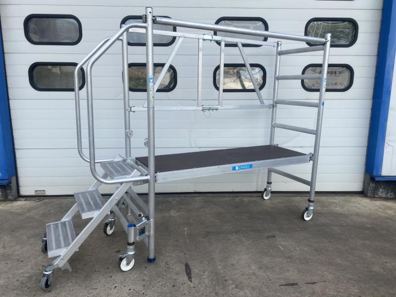 Mobile Montageplattform, Workmaster, Podestleiter, Plattformtreppe 