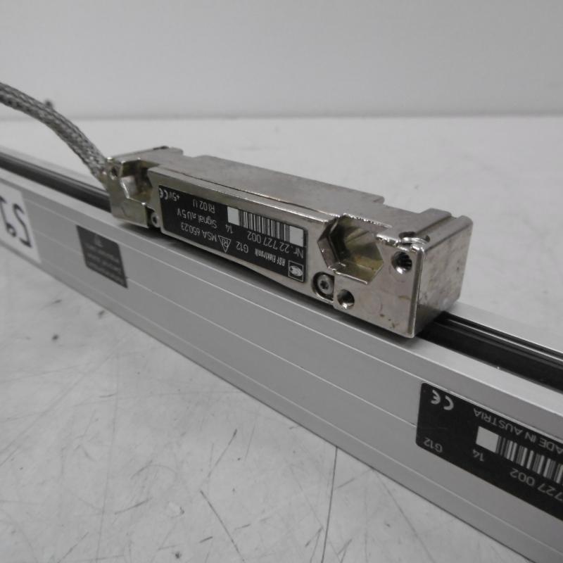 Glasmaßstab, inkrementales Längenmesssystem, Linear Scale, Maßstab mit Glaslineal für Positionsanzeige