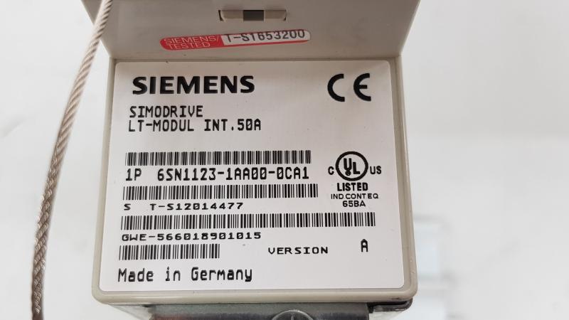 Simodrive LT-Modul INT. 50A, Antriebsregler, Frequenzumrichter, Leistungsmodul Simodrive 611