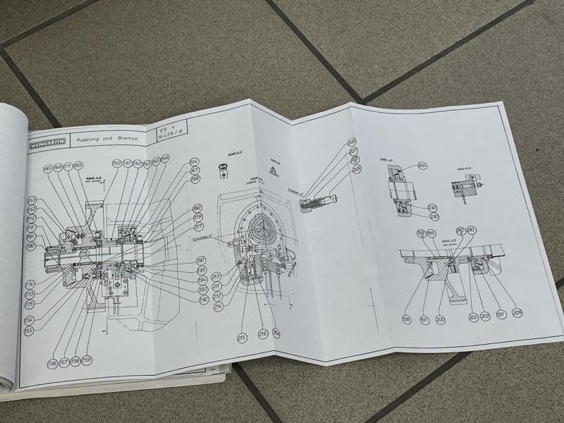 Bedienungsanleitung bzw. Technische Infos für eine Exzenterpresse