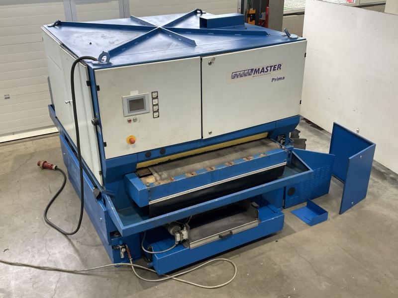 Band-Flächenschleifmaschine, Breitbandschleifmaschine, Blech-Bürstenentgratmaschine